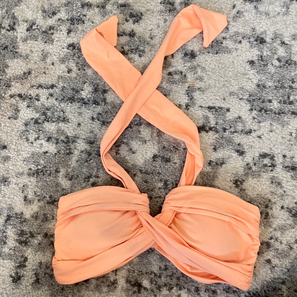 Seafolly orange swim top